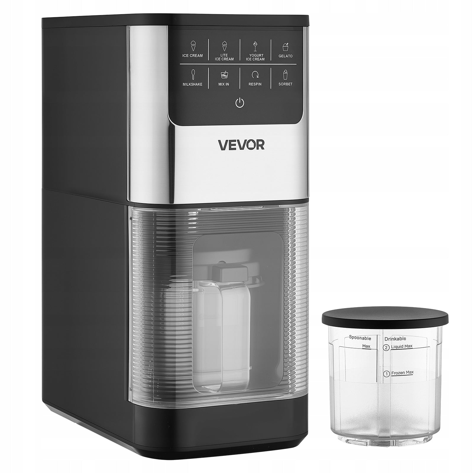 VEVOR Ice Cream Machine Multifunctional 7in1 Double Servings Easy Cleaning Brand Vevor