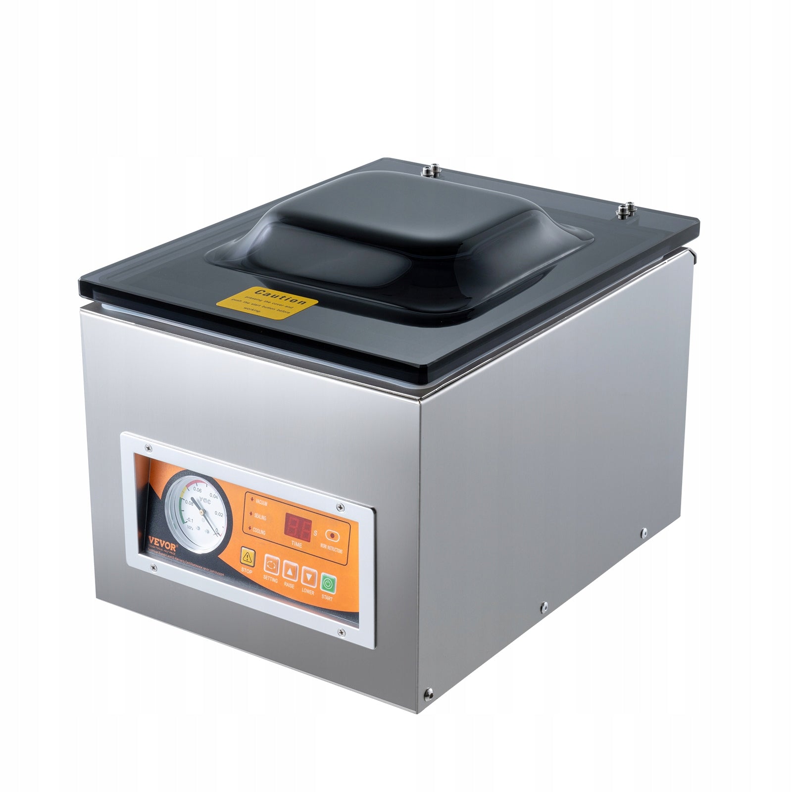 VEVOR Komorowa Zgrzewarka Próżniowa 21,3KG 405x316x320MM Stal Nierdzewna