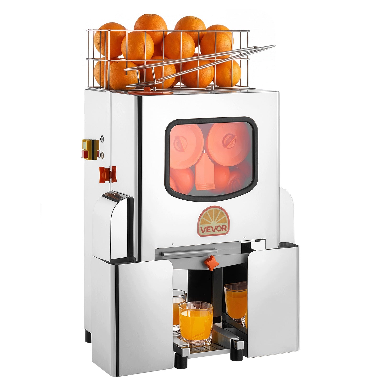 VEVOR Orange Juicer 120W Easy to Clean Stainless Steel Brand Vevor
