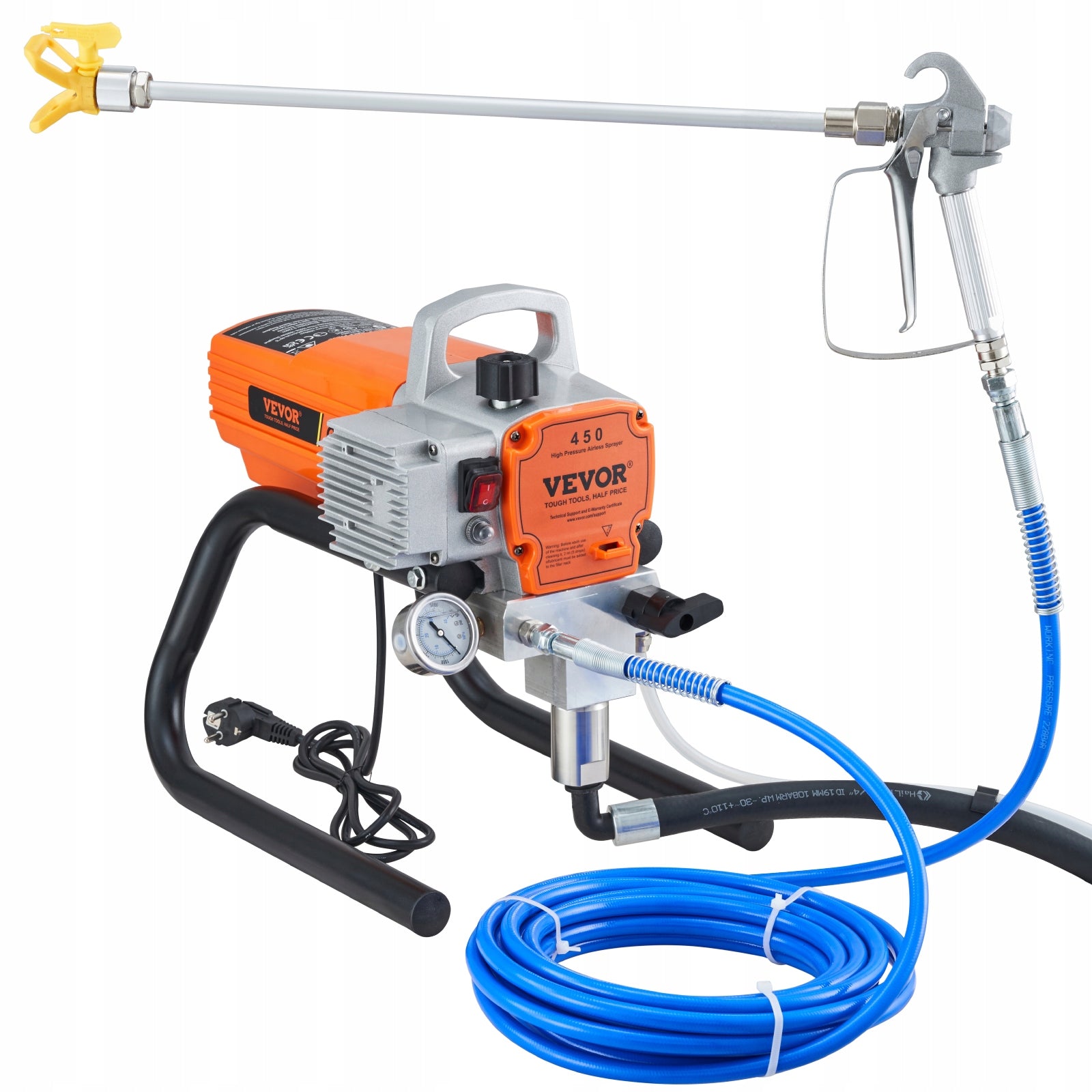 VEVOR PAINT GUN PAINT SPRAYER 1800 IN