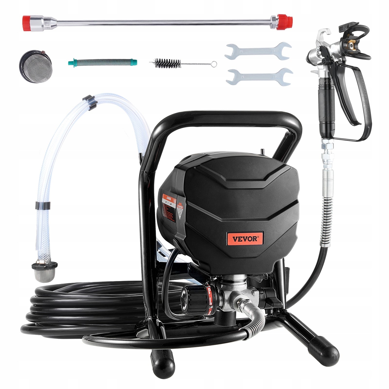 VEVOR Paint Sprayer 650w 220v 0.24gpm Wall Painting Sprayer