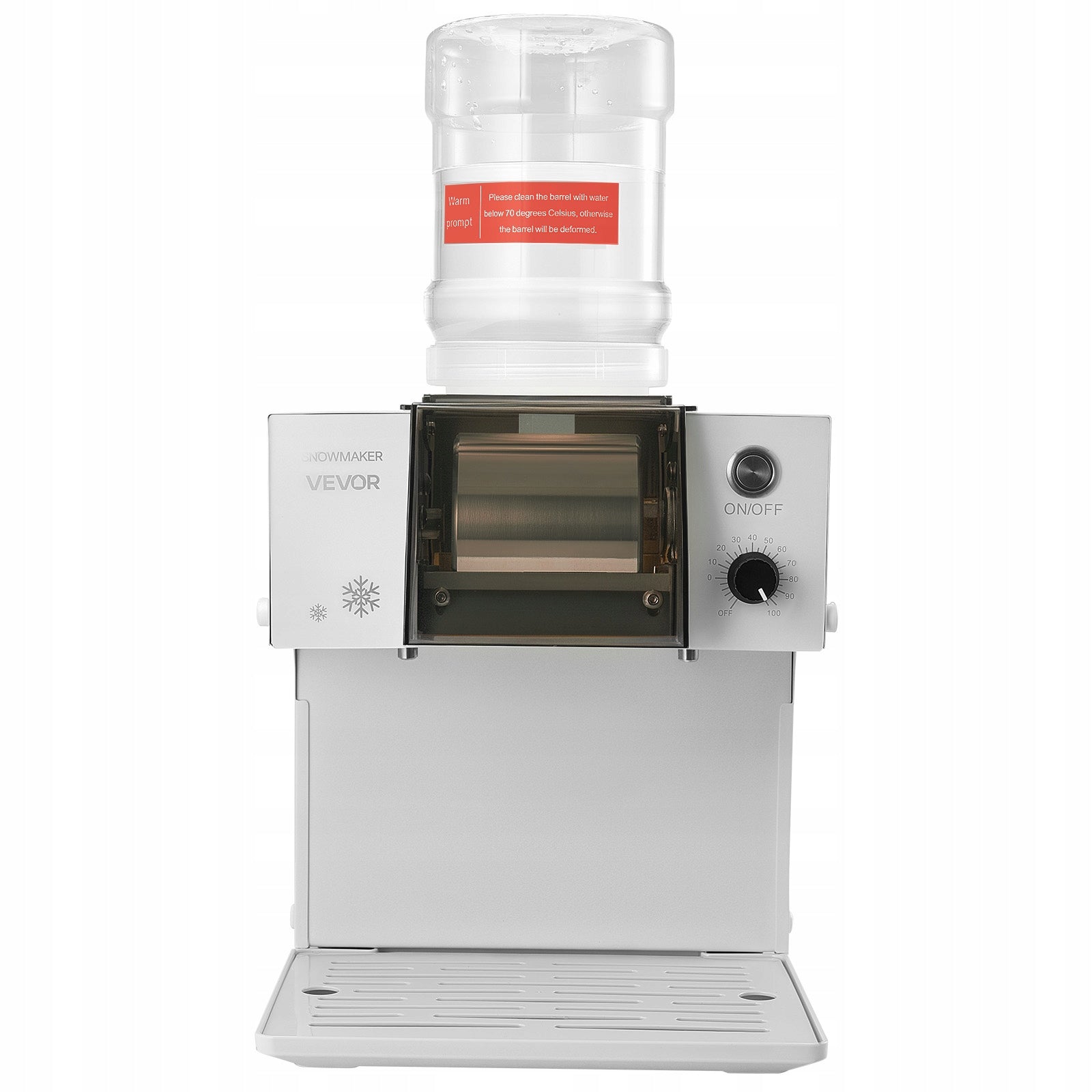 VEVOR Slush Machine 80KG/Day Easy to Clean With Adjustable Speed