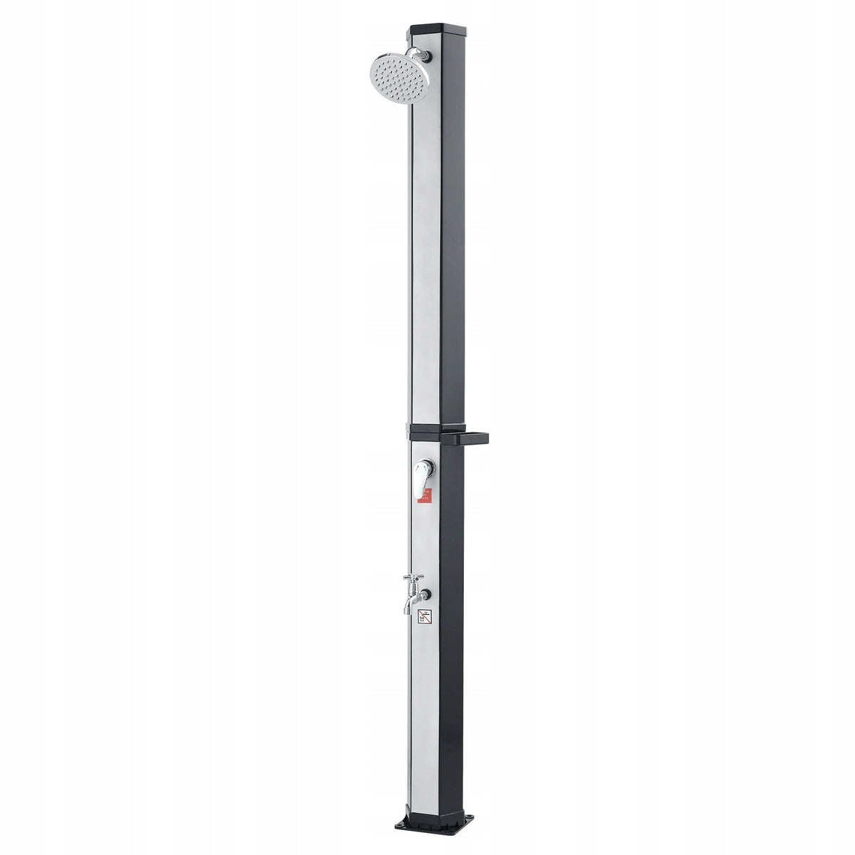 VEVOR Solar Shower 35L 2,16M Adjustable Hot And Cold Water Outdoor