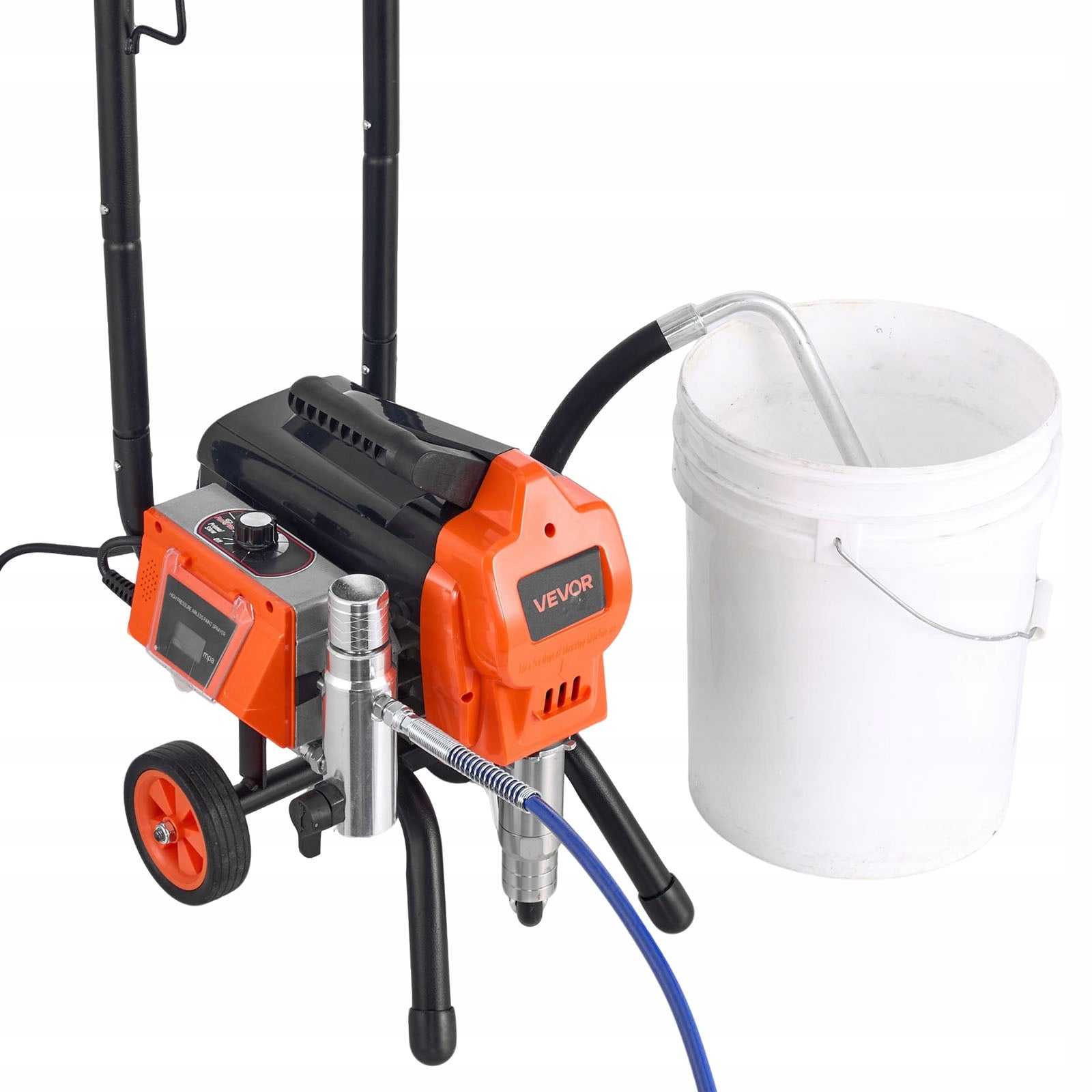 VEVOR Spray Gun 1500W Paint Spray Gun with Stand Power supply electrical