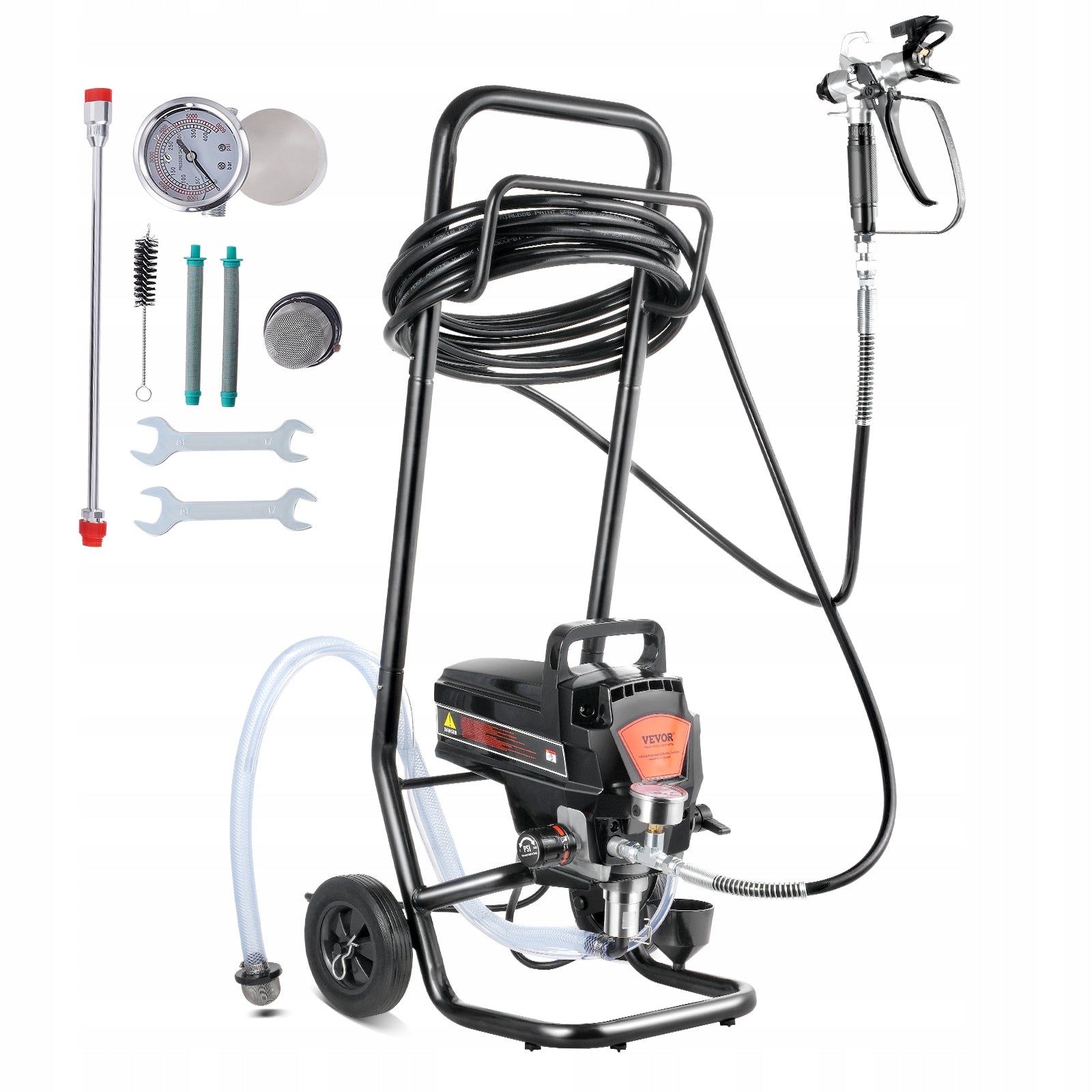VEVOR Spray Gun 950W 3000PSI Airless Paint Gun