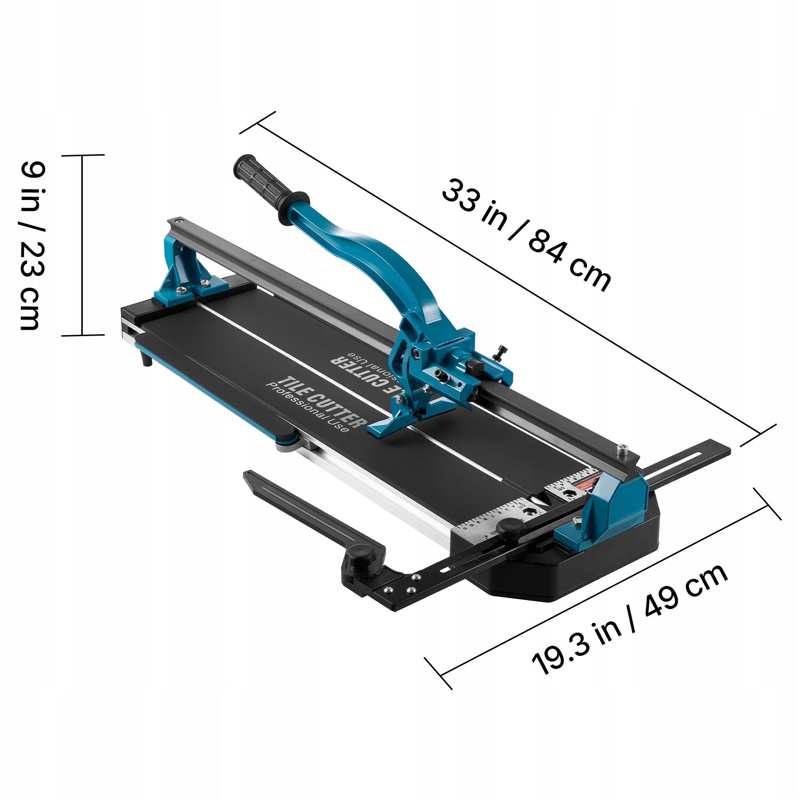 VEVOR Tile Cutter 60CM Single Rail Double Brackets Manufacturer code CZQGJ1200MMSDDGDZV0