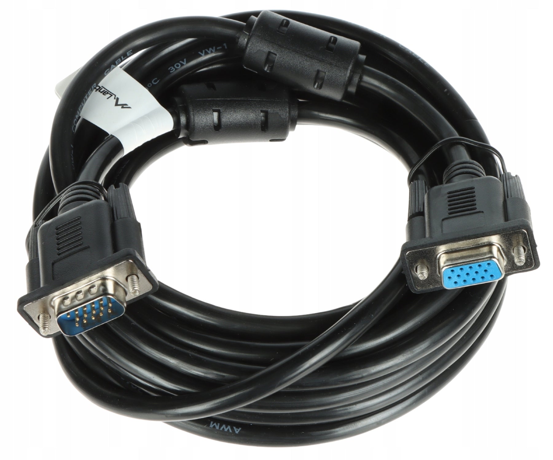 VGA EXTENSION CABLE D-Sub 5m Lanberg