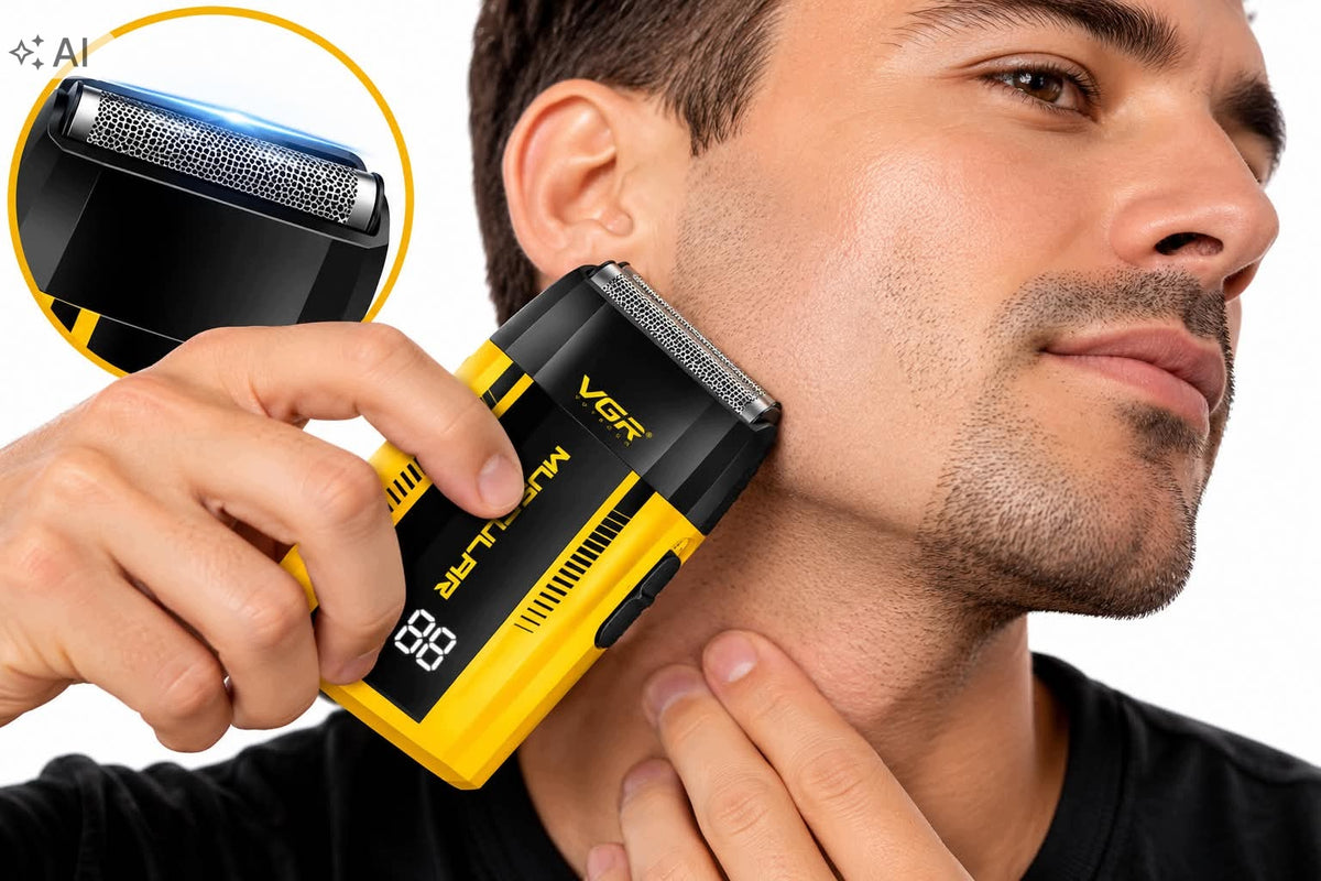 VGR V-285 Foil Shaving Machine 9000 RPM LED USB Premium Manufacturer code VGR V-285 Golarka