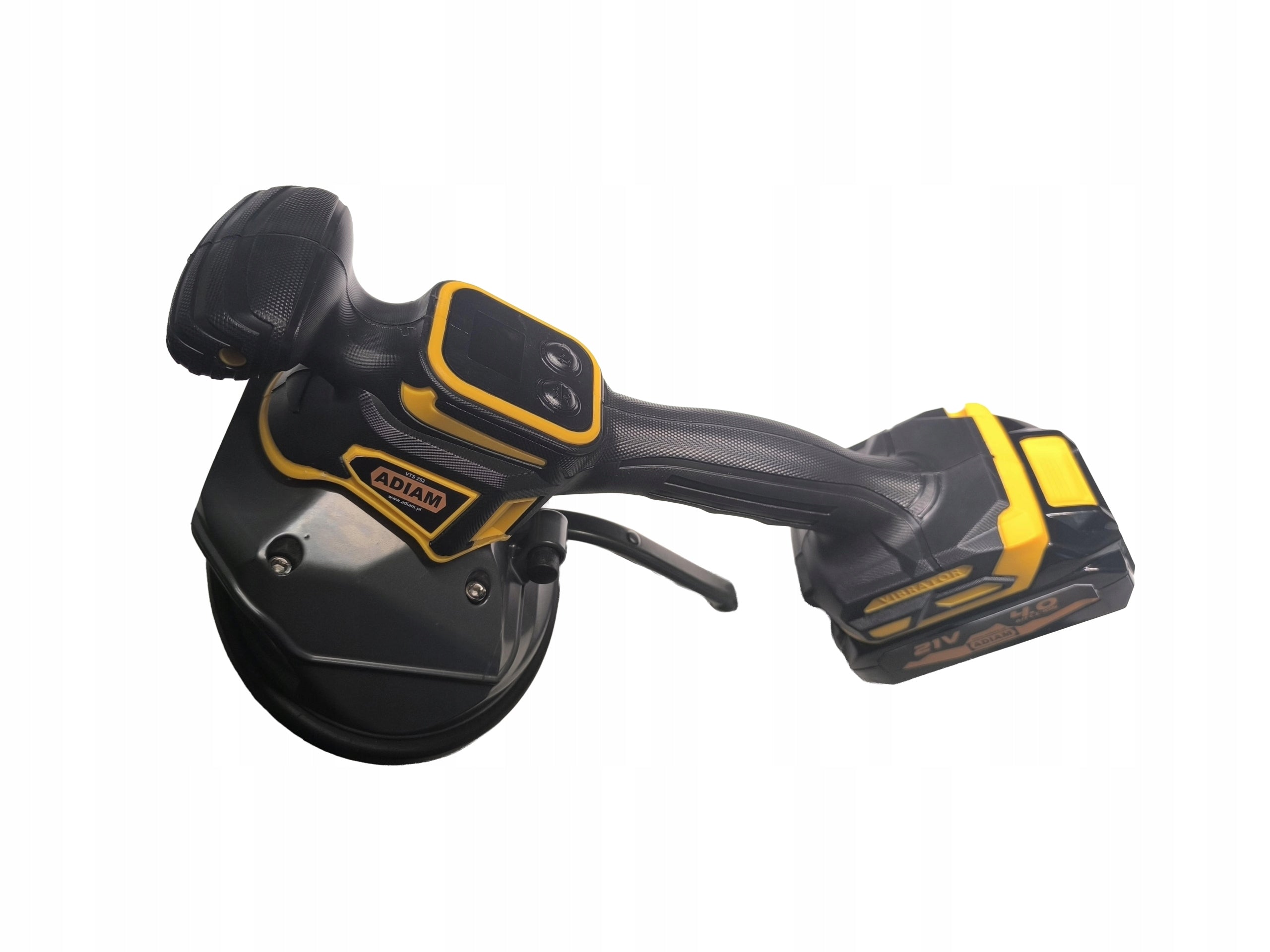 VIBRATING SUCTION CUP FOR TILES VIBRATOR FOR LEVELING 1xAKU DC 21V 4.0Ah Series VTS252