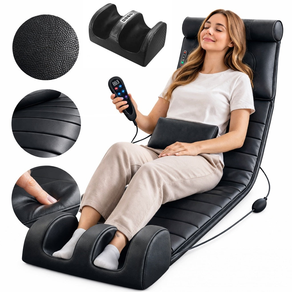VIBRATION MASSAGE MAT FOR ARMCHAIR + FOOT MASSAGER 3D XXL SHIATSU