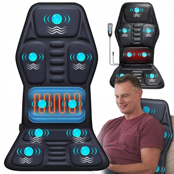 VIBRATION MASSAGE MAT FOR MASSAGE WITH HEATING 9 MASSAGE MODES WITH TIMER