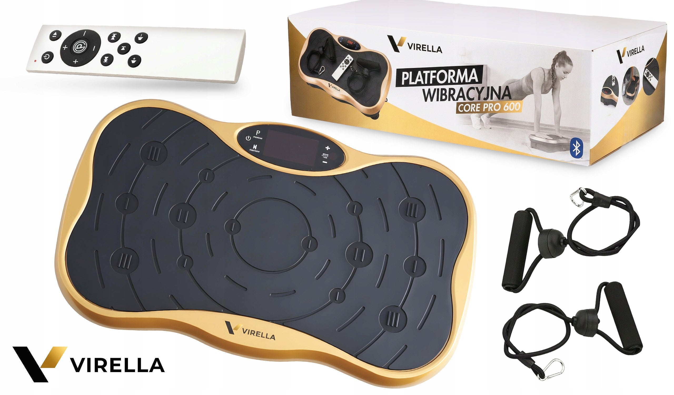 VIBRATION PLATFORM VIBRATING TRAINING ANTI-CELLULITE MASSAGER + EBOOK Packaging status original