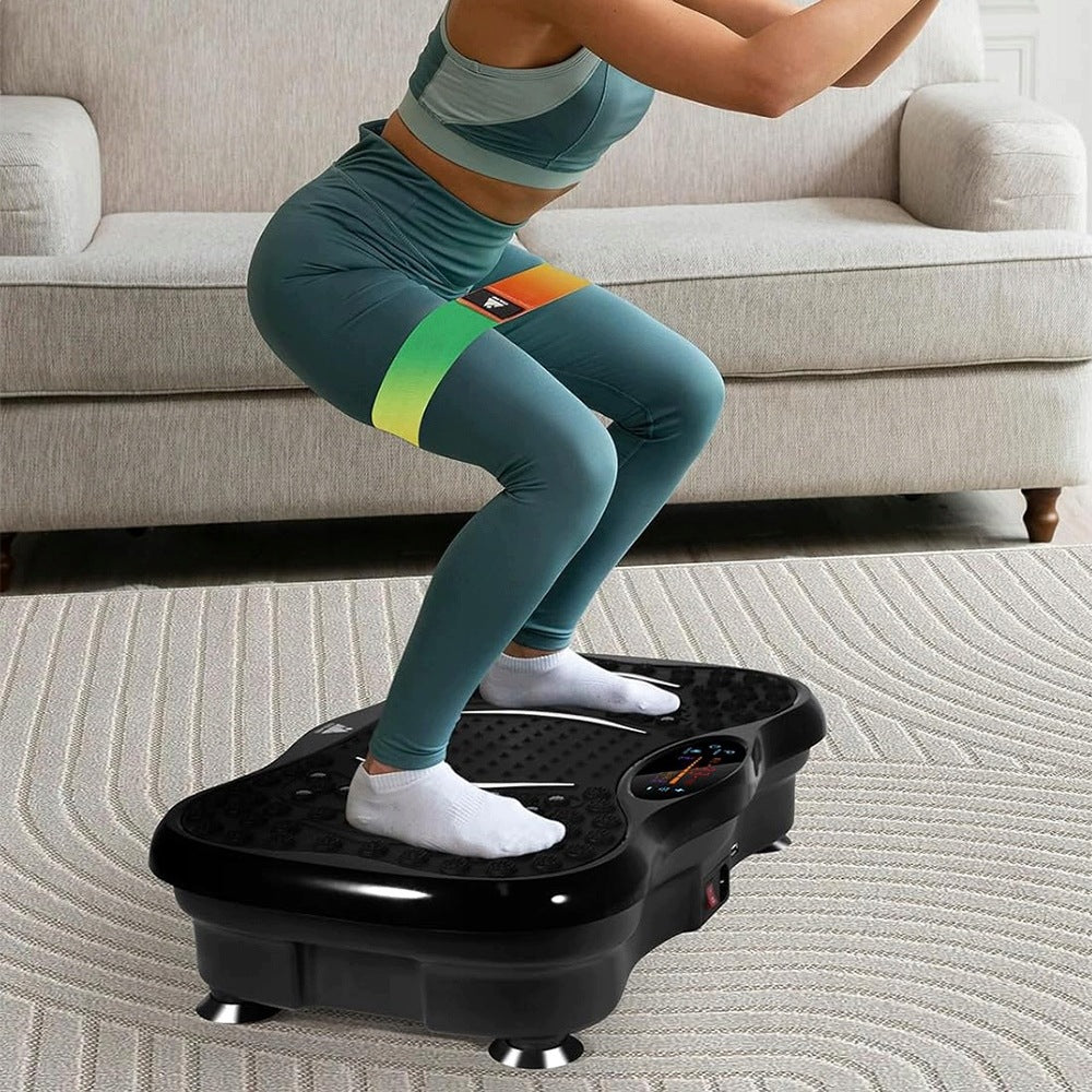 VIBRATION PLATFORM WITH BLUETOOTH LCD DISPLAY FOR RELAXATION AND TRAINING Brand 4FIZJO