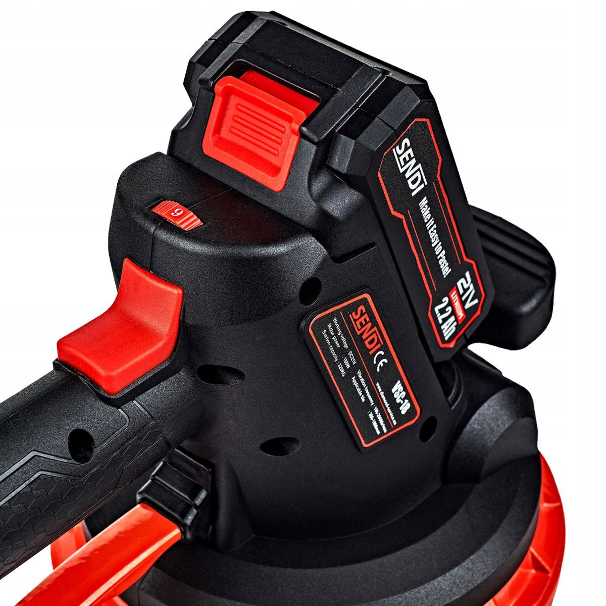 VIBRATOR VIBRATING SUCTION CUP BATTERY SENDI 2 BATTERIES VSC-18 Manufacturer code 01961204143