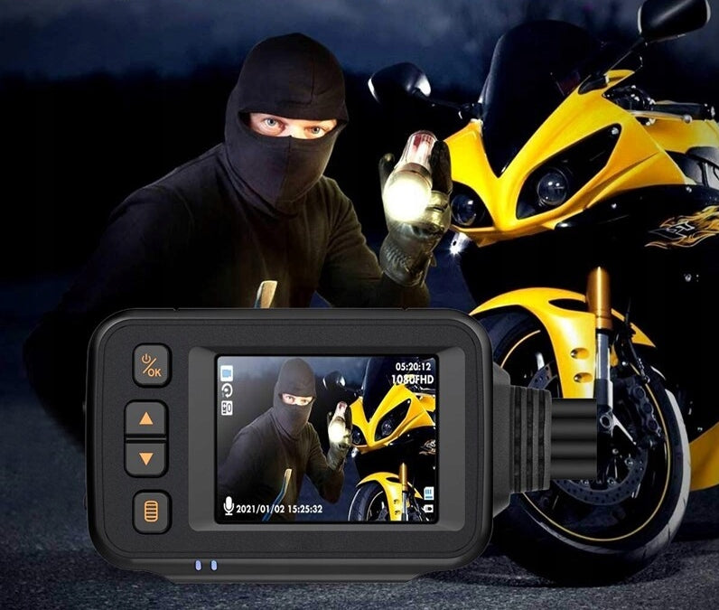 VIDEO DVR RECORDER MOTORCYCLE 2x FULLHD CAMERA 1080p 2″ REMOTE CONTROL Brand no brand
