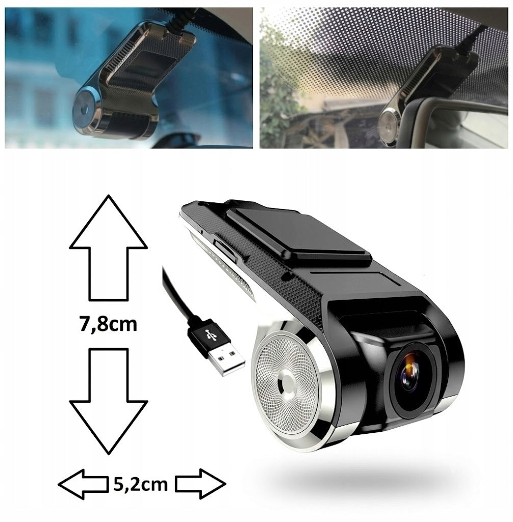 VIDEO RECORDER CAMERA ANDROID HD DVR ADAS IMPROVED Brand no brand