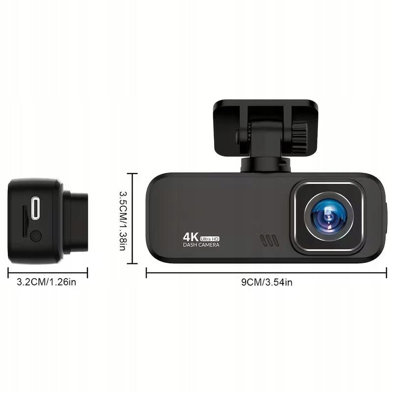 VIDEO RECORDER DASH CAM + 4K GPS WiFi HDR RECORDER PRO REAR Brand DIAWAY
