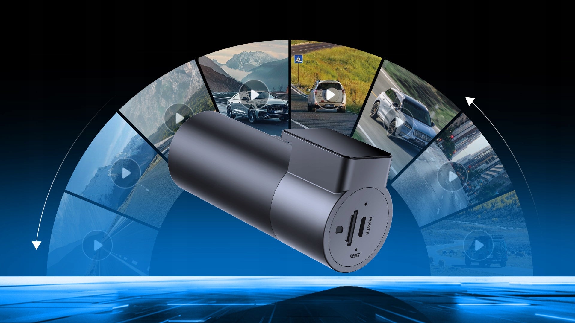 VIDEO RECORDER DDPAI MINI Pro 2K CAR CAMERA QHD WDR WiFi WITH APP Viewing angle 121°