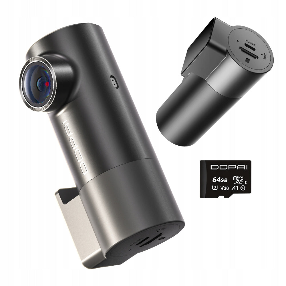 VIDEO RECORDER DDPAI MINI Pro 4K CAR CAMERA NightVIS WIFI6 + 64GB