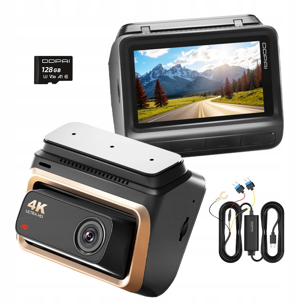 VIDEO RECORDER DDPAI Z60 PRO 4K HDR 128GB+HARDWIRE KIT