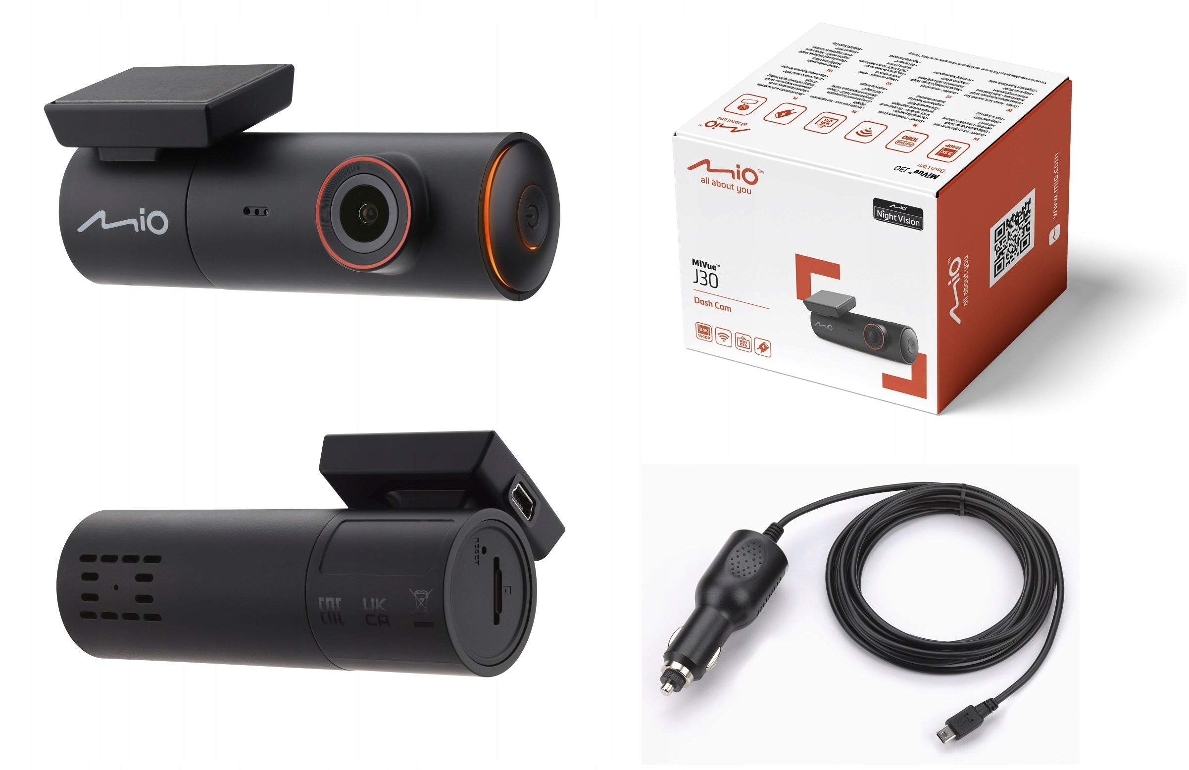 VIDEO RECORDER MIO MIVUE J30 DASH CAM MIO