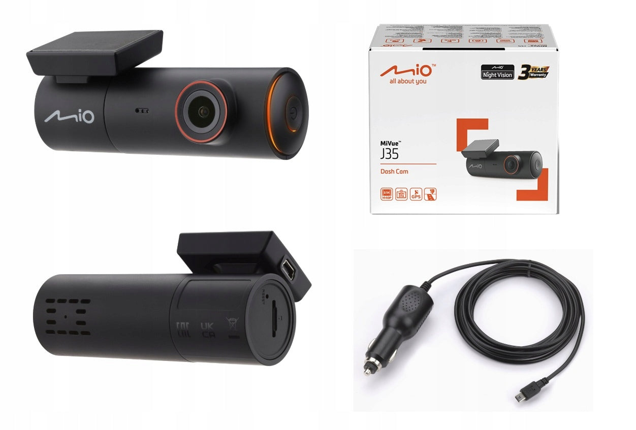 VIDEO RECORDER MIO MIVUE J35 2,5k WIFI SPEED CAMERA BASE
