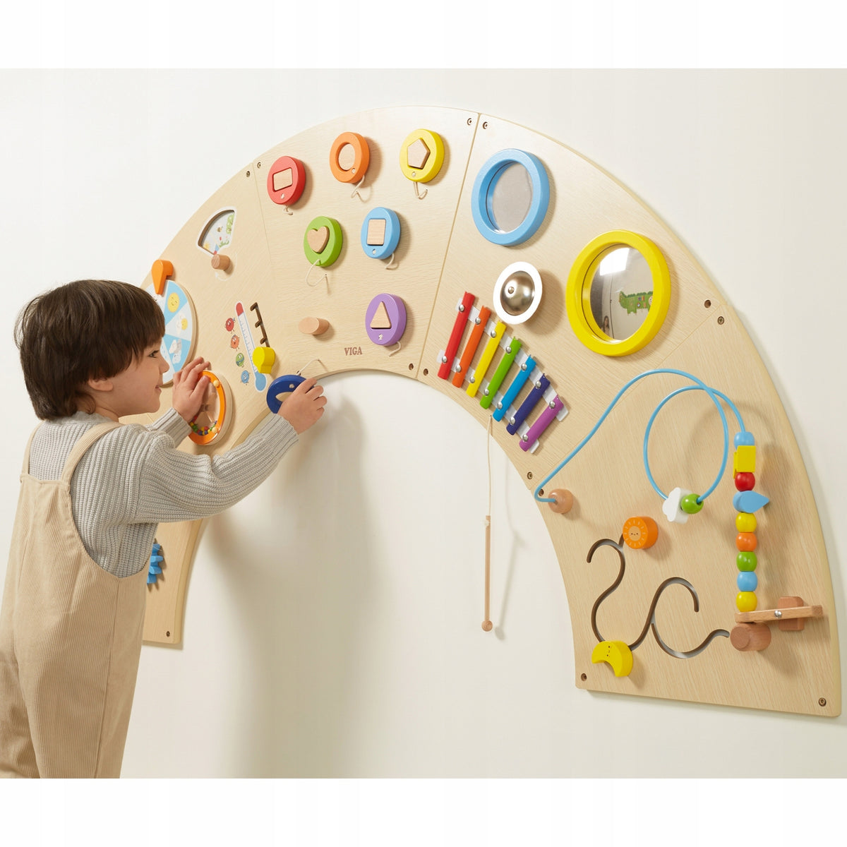 VIGA Montessori Arch Wall Manipulation Board FOR KINDERGARTEN SCHOOL Brand Viga
