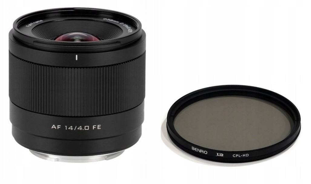 VILTROX AF 14mm f/4.0 Sony FE lens + Polarizing filter FREEBIE