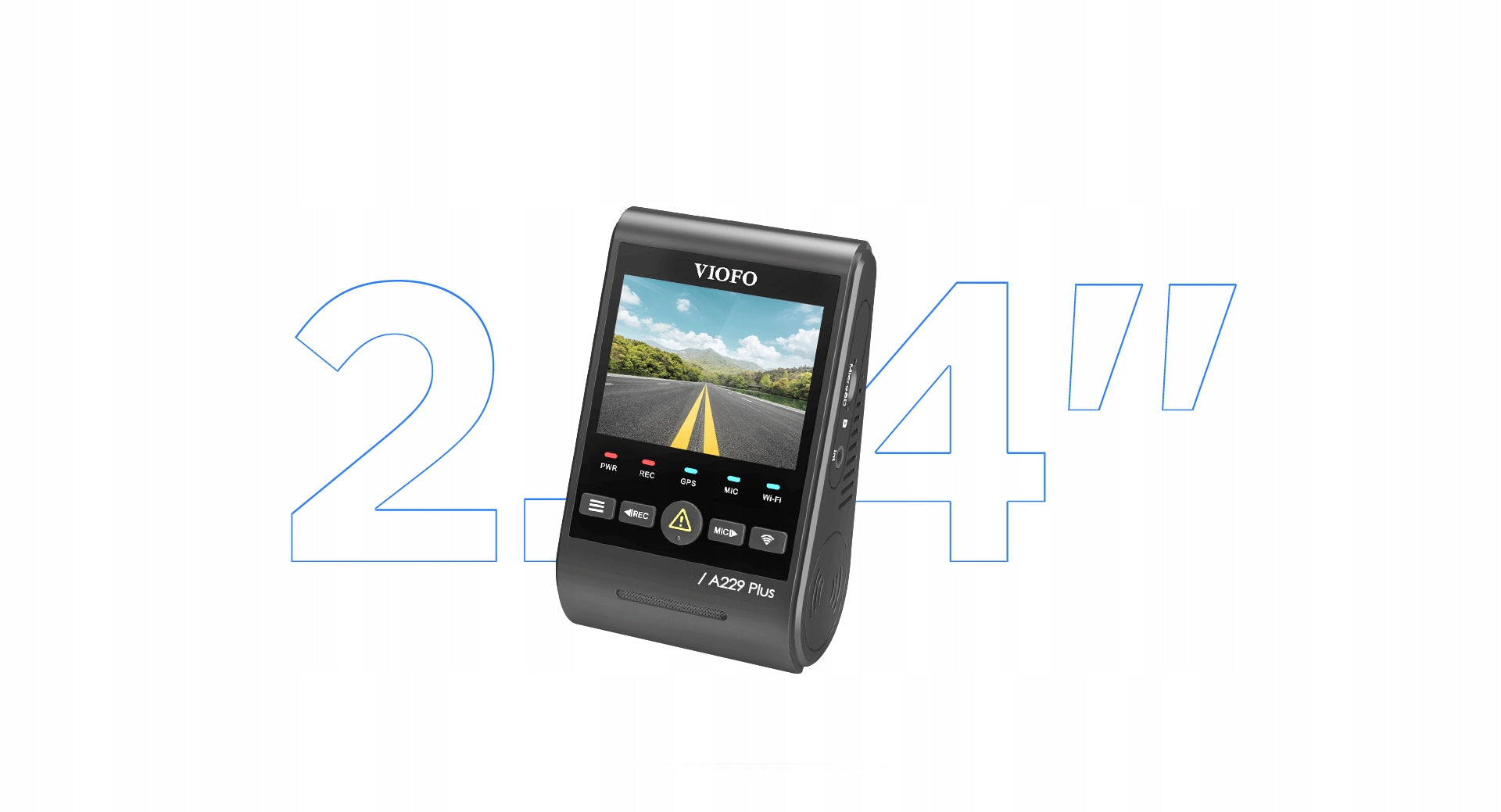 VIOFO A229 PLUS 3CH CAR DVR 2K FRONT REAR INTERIOR FHD GPS BT Brand Viofo