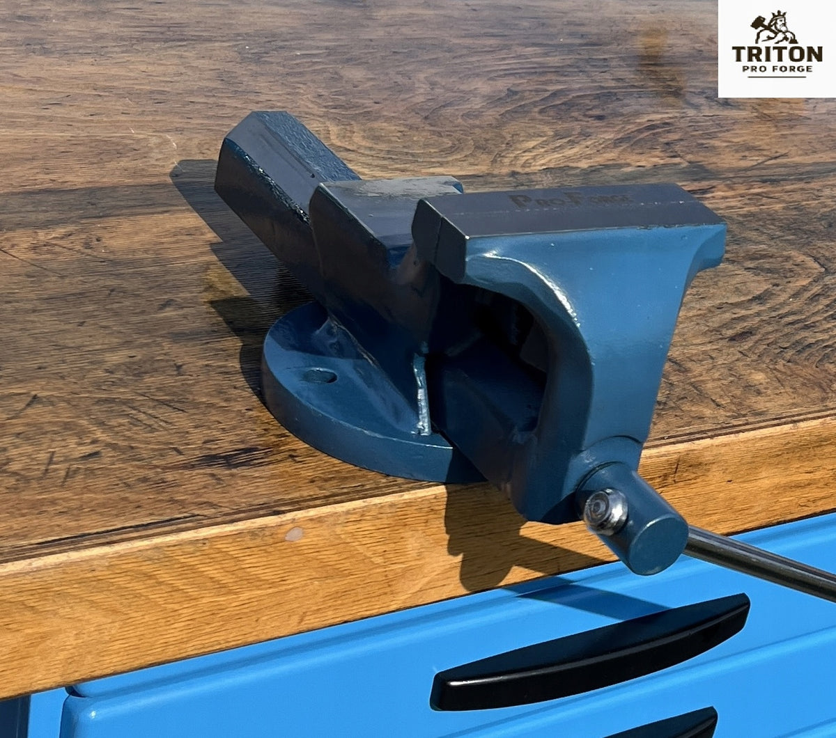 VISE 150 MM- FORGED Packaging status original