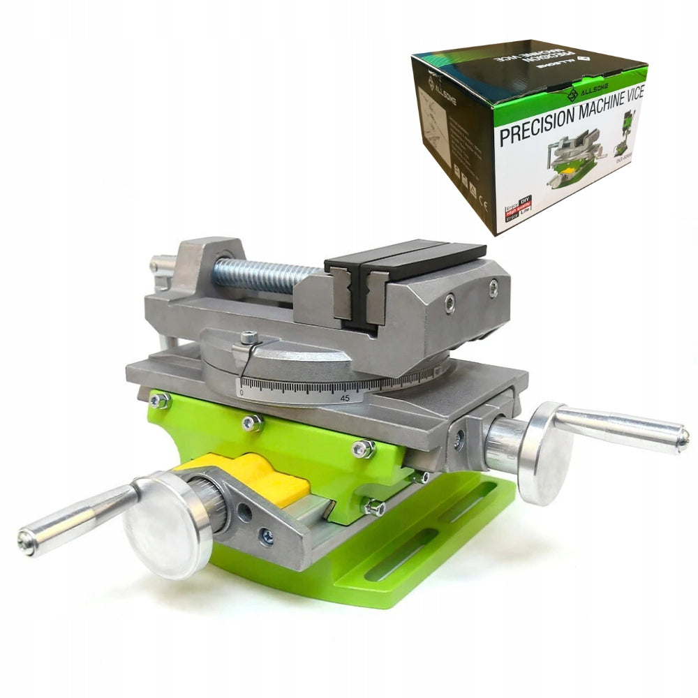VISE BG-6369 CROSS WITH ROTATION FOR TABLE DRILL
