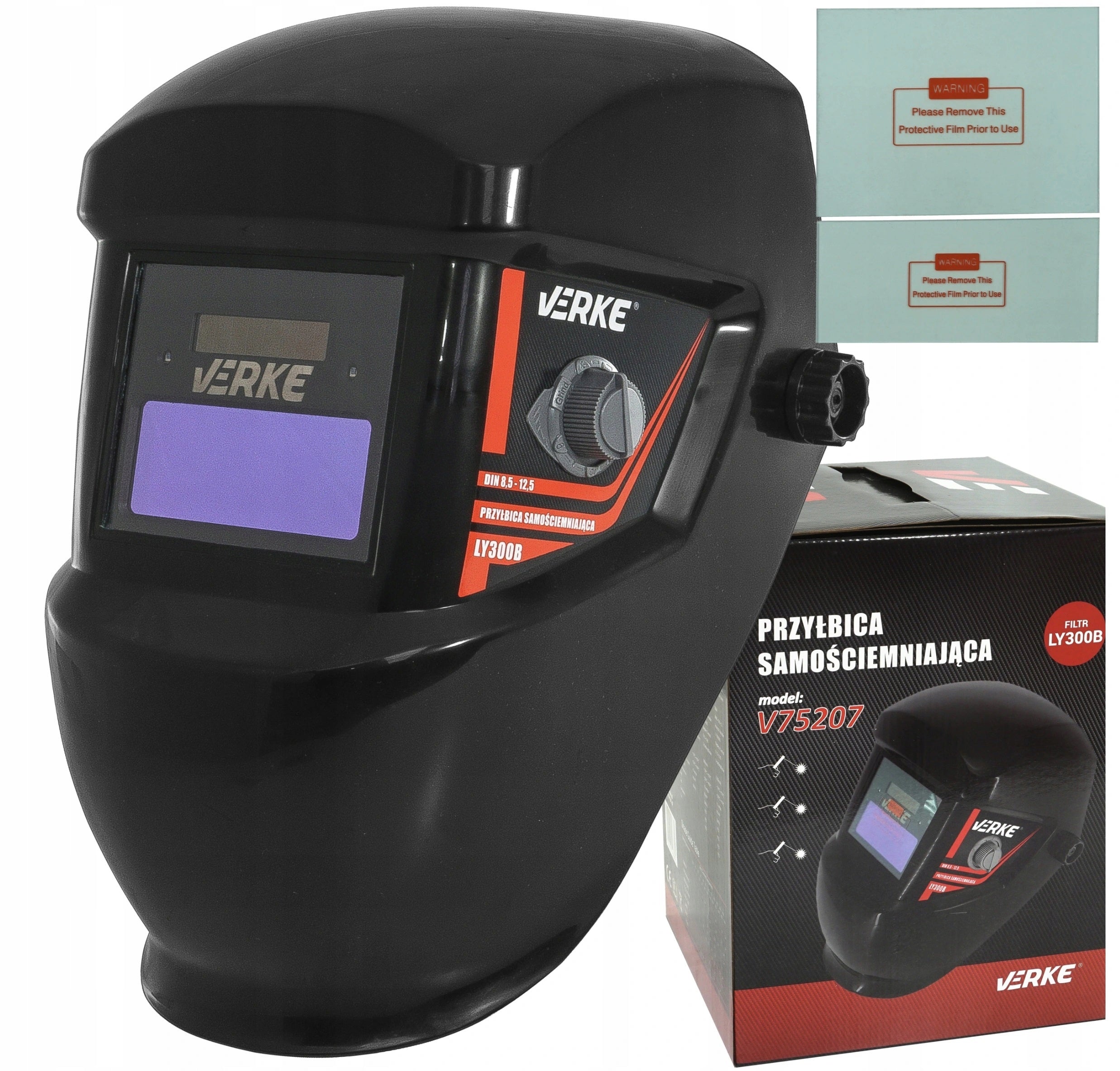 VISOR SELF-TINTING WELDING MASK Medical device no