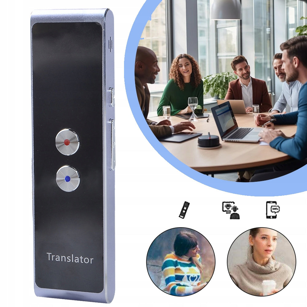 VOICE TRANSLATION DEVICE, INTELLIGENT FOREIGN LANGUAGE TRANSLATOR