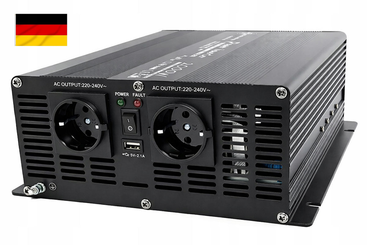 VOLTAGE CONVERTER 12V/230V POWER 3000W /6000W Solartronics