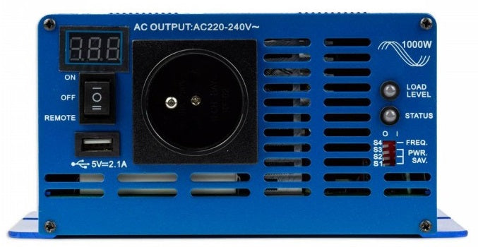 VOLTAGE CONVERTER SINUS ECO 2000W 12/230V EAN (GTIN) 5904100450671
