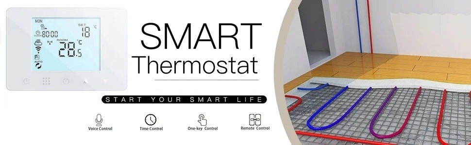 VOLTAGE-FREE BOILER CONTROLLER WITH WiFi ROOM THERMOSTAT IN APP TUYA Manufacturer code BSKZTERP1