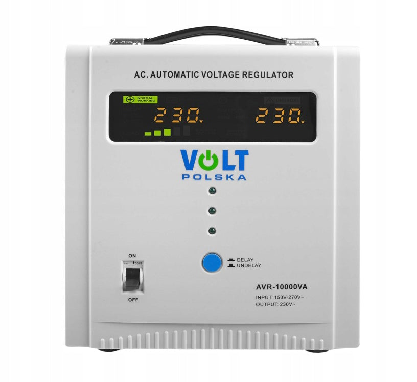 VOLTAGE STABILIZER AVR 10000 8-11% PRECISION FOR PHOTOVOLTAIC UNIT Manufacturer code 5AVRZ10000