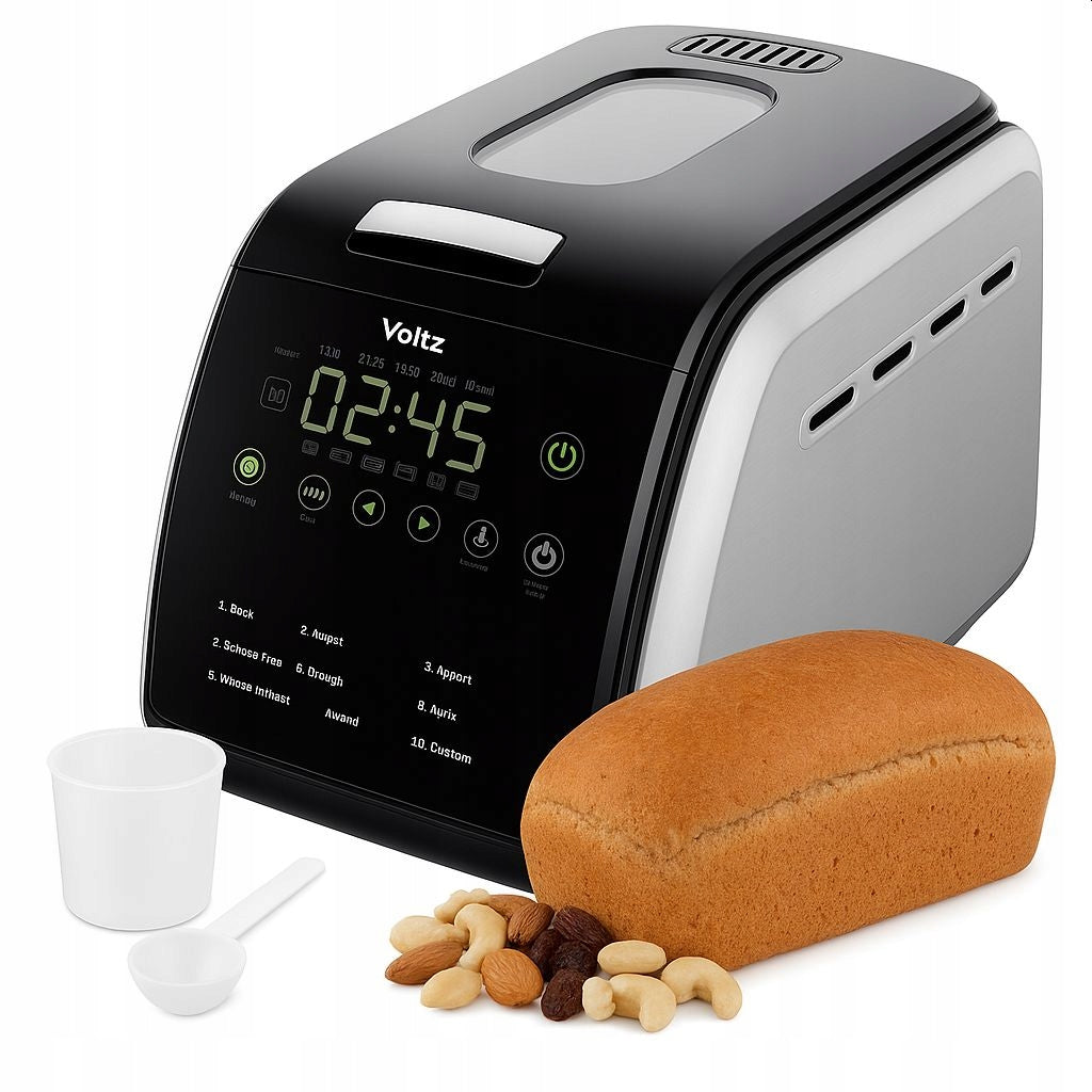 VOLTZ OV51446A bread maker automatic 12 menu programs