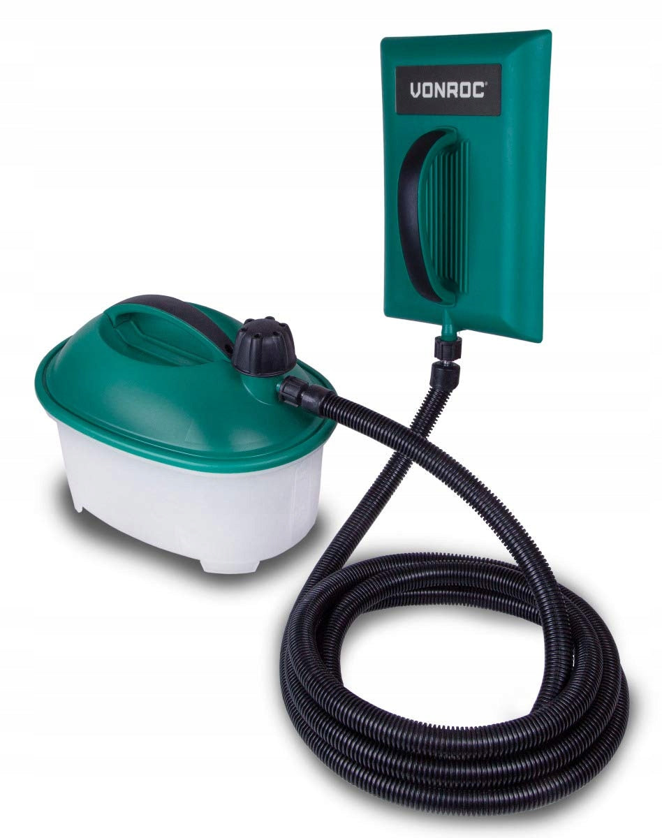 VONROC Wallpaper stripper 2000W, 4.5L tank, 3.5m hose for easy removal