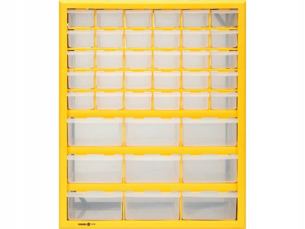 VOREL MODULAR ORGANIZER 39 DRAWERS Product weight with unit packaging 2880 kg
