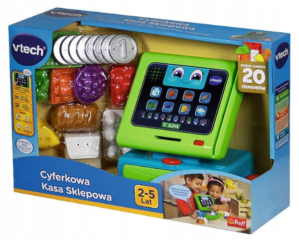 VTECH 60832 STORE CASH REGISTER Packaging status original