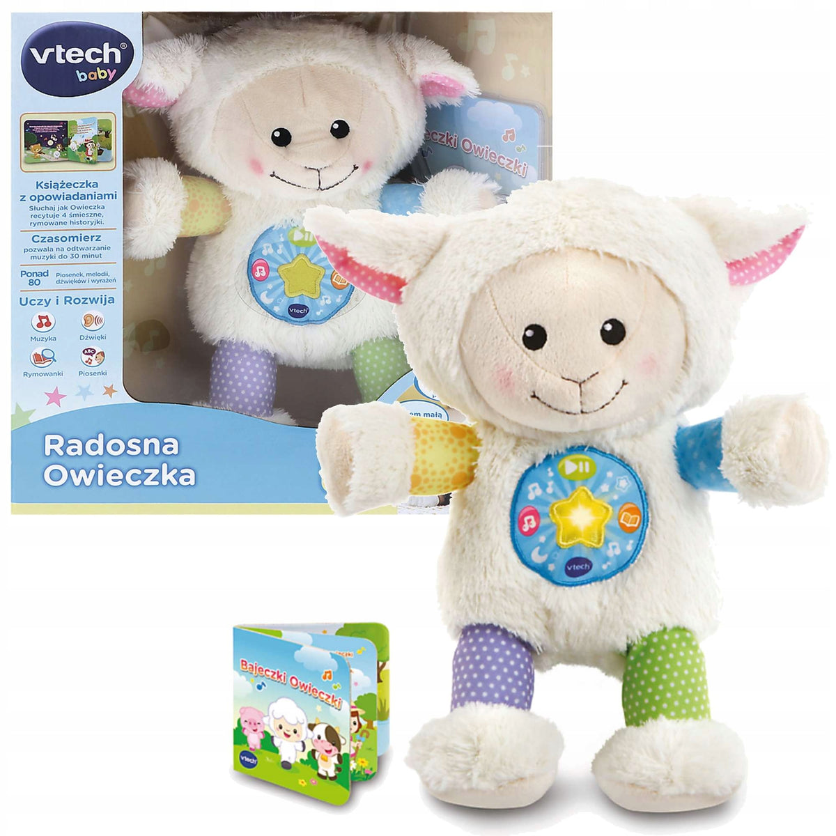 VTECH BABY Plush Interactive Joyful Sheep Multicolored Sound