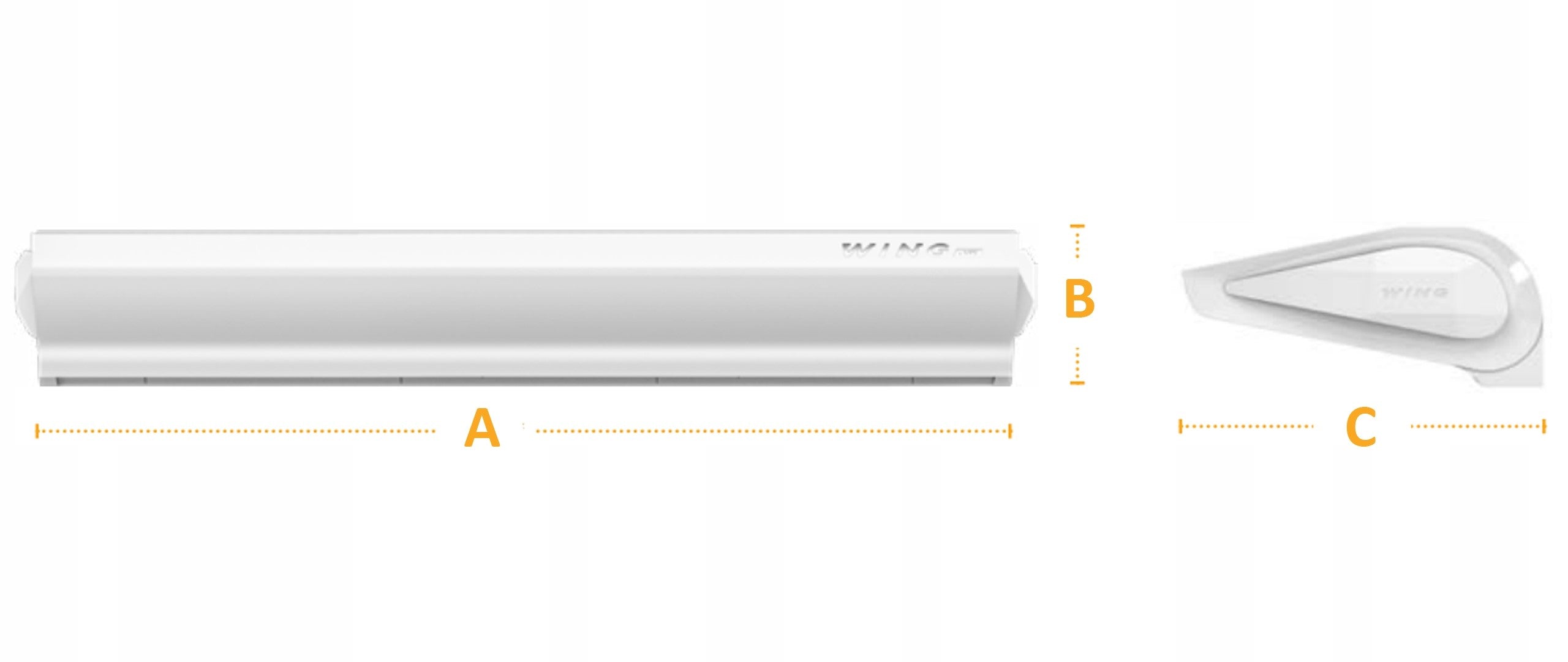 VTS Electric air curtain+water exchanger WING II E150AC|1428010254 Power 12000 W
