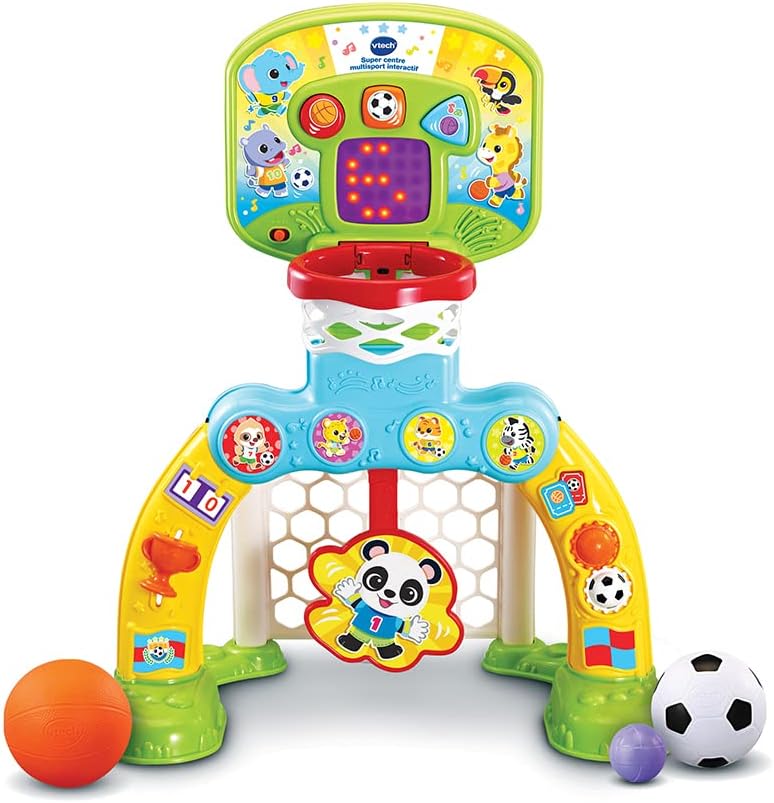 VTech Interactive Multisport Educational Sports Center Basketball Ball Packaging status original