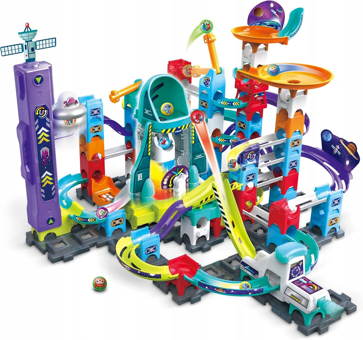 VTech Marble Rush Space Magnetic Mission Set XL300 E 130 el.