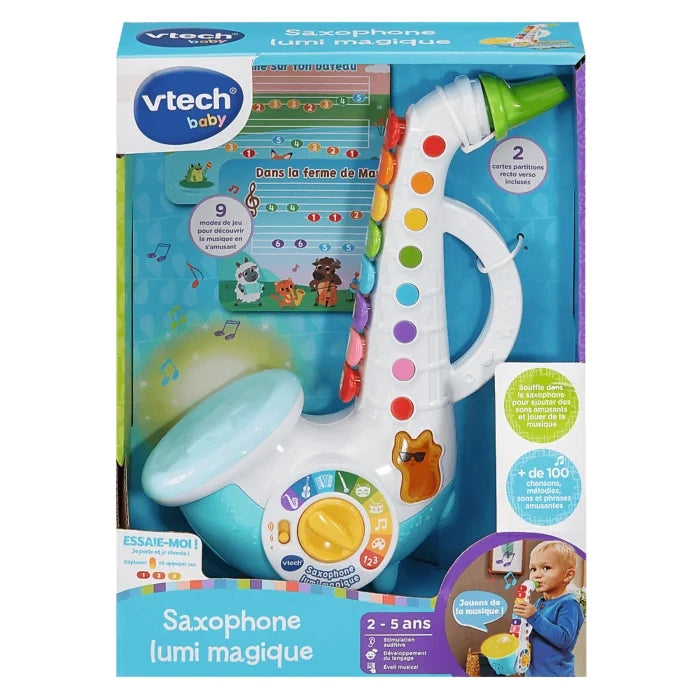 VTech Singing Saxophone musical instrument for children toy 2+ 62552
