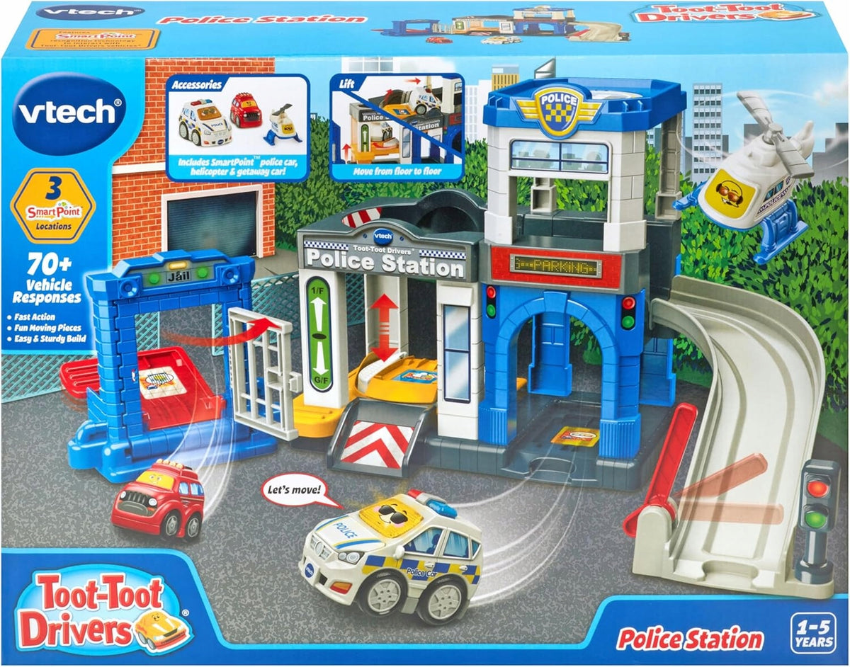 VTech Toot-Toot Drivers Police Station set Manufacturer code 80-569903