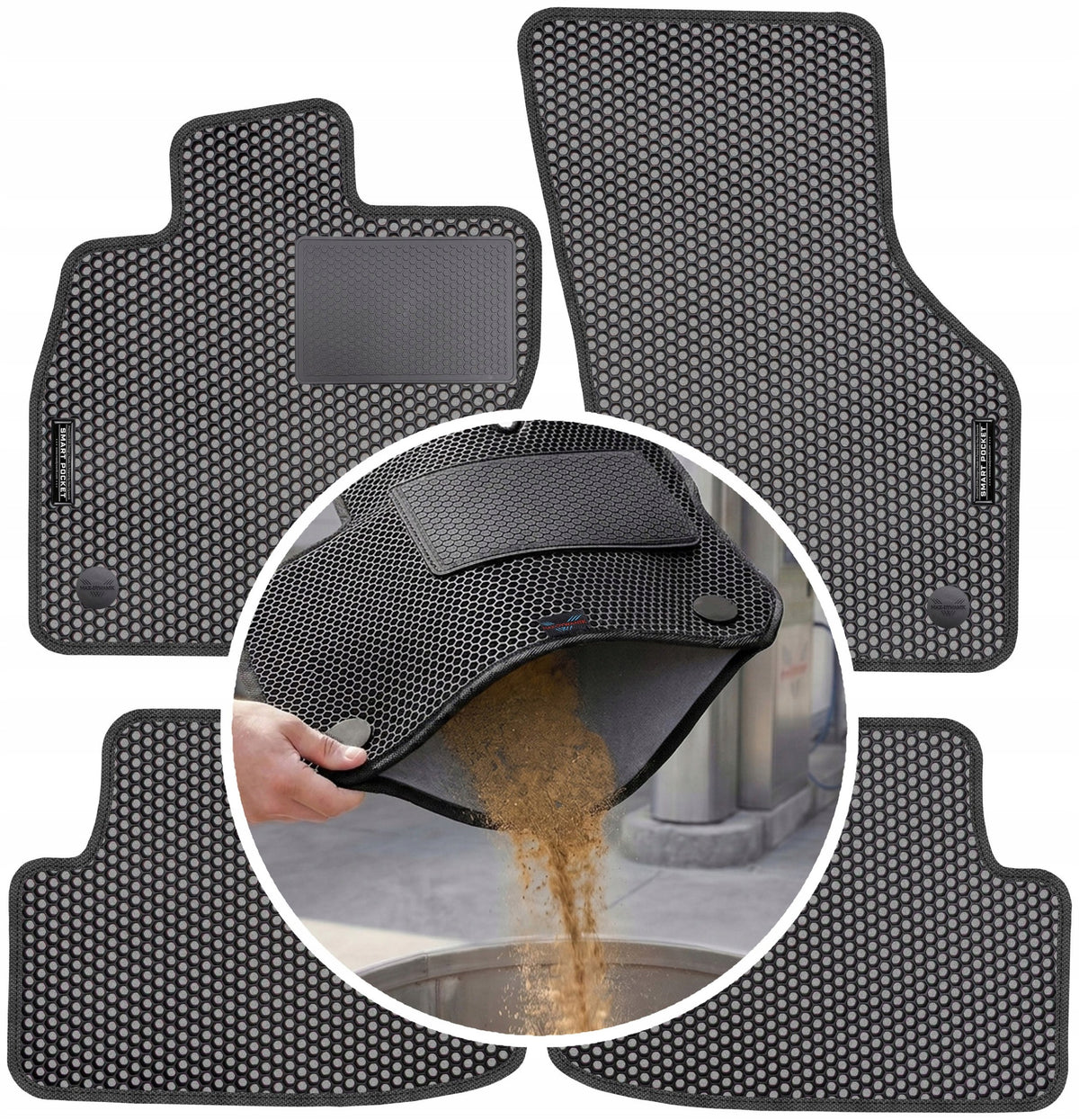 VW Golf VII 2012-2020 EVA SMART POCKET Rugs