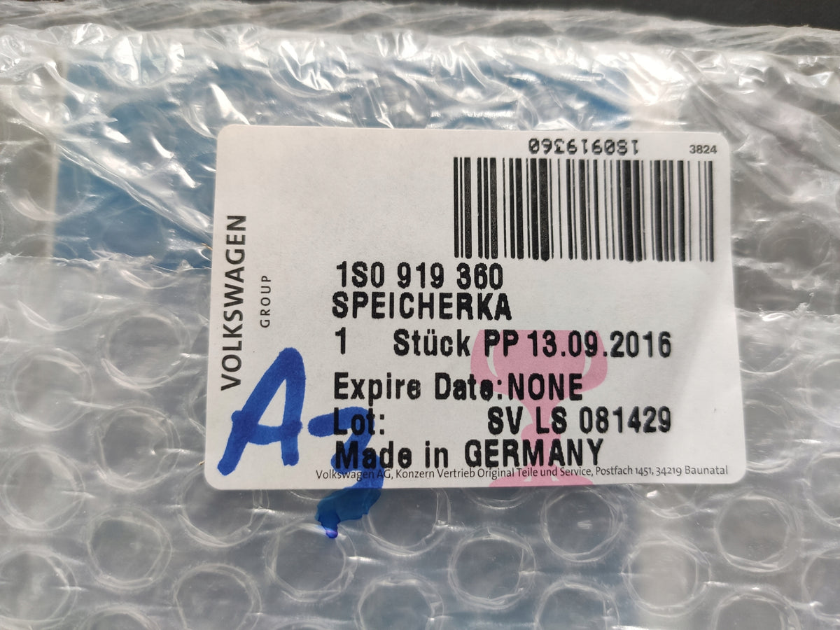 VW UP navigation card Europe 1S0919360 EAN (GTIN) 59195665