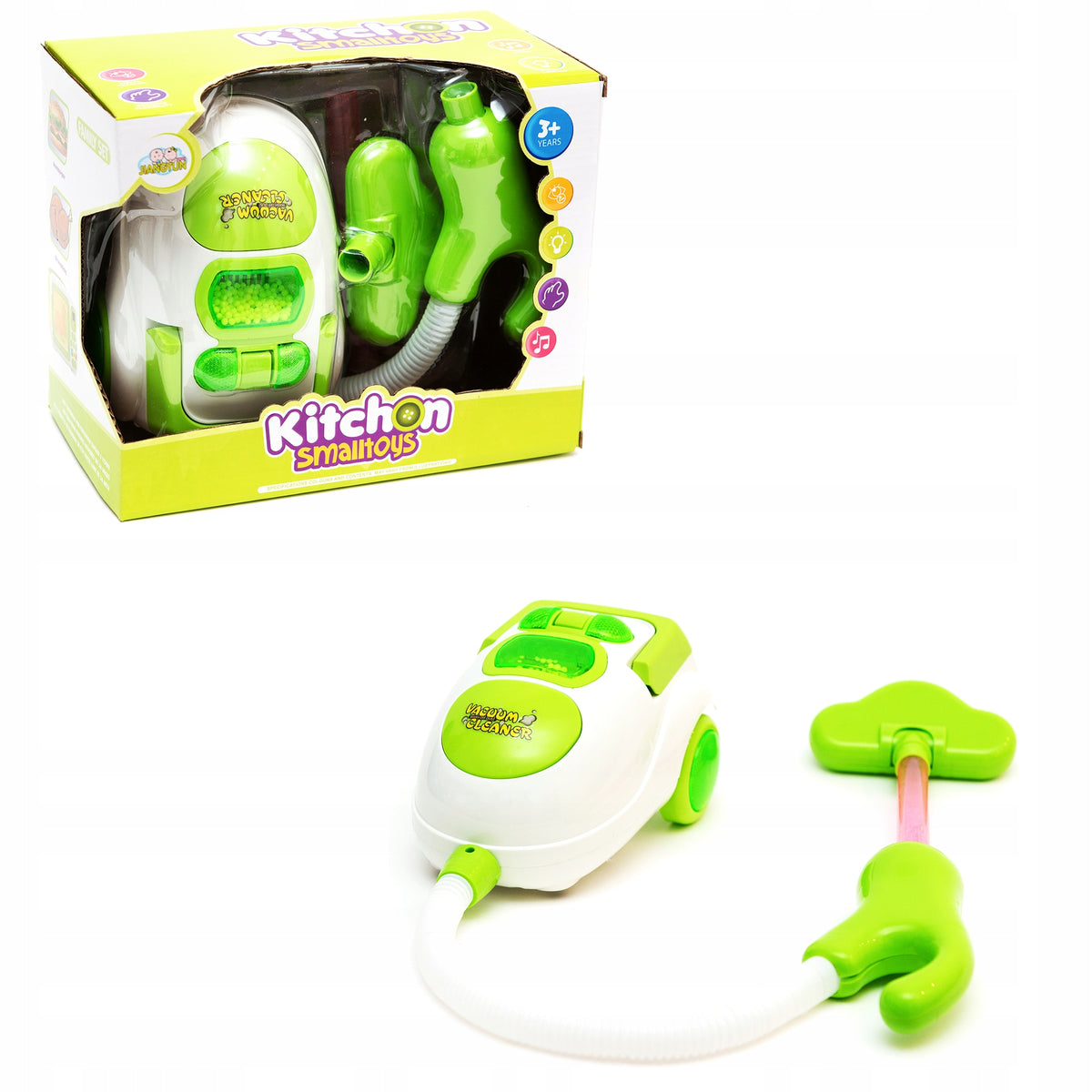 Vacuum Cleaner Interactive for Children Light Sound